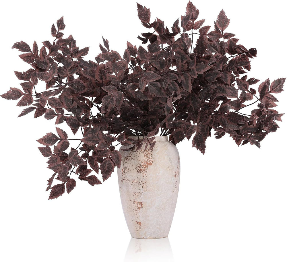 Buy farmhouse furniture Deep Purple Farmhouse Style Artificial Cimicifuga Branch 8-Pack - Modern Cottage Farmhouse Furniture
