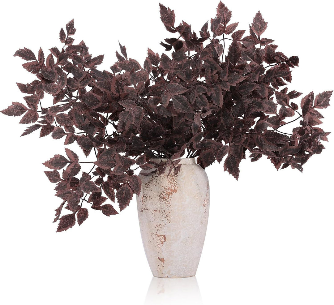 Buy farmhouse furniture Deep Purple Farmhouse Style Artificial Cimicifuga Branch 8-Pack - Modern Cottage Farmhouse Furniture
