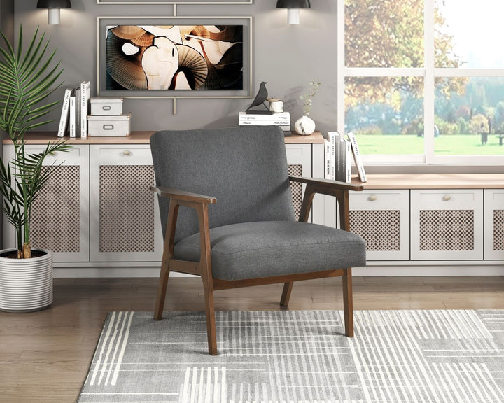 Buy farmhouse furniture Slate Ridge | Upholstery Light Brown Modern Home Contemporary Accent Chair - Modern Cottage Farmhouse Furniture