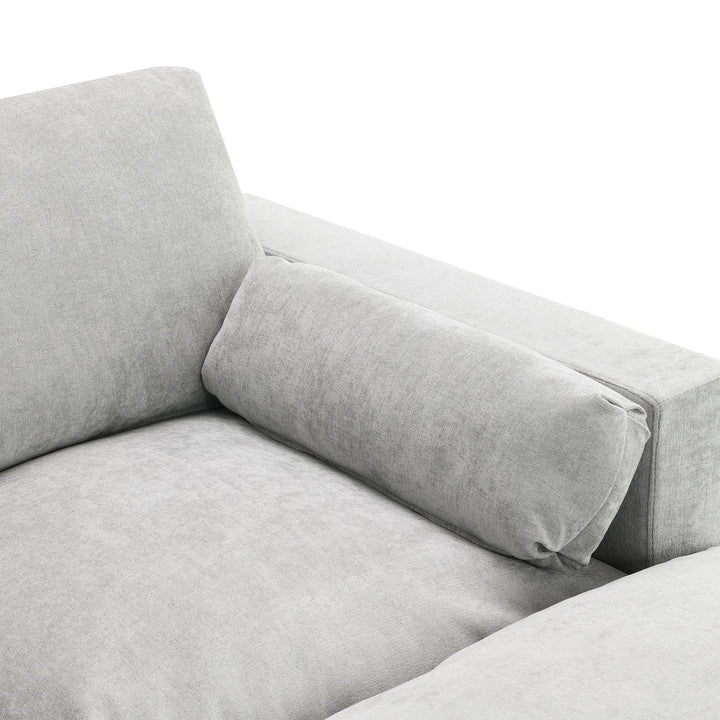 Buy farmhouse furniture Modern Farmhouse Grey Three Seater Sofa Couch - Modern Cottage Farmhouse Furniture