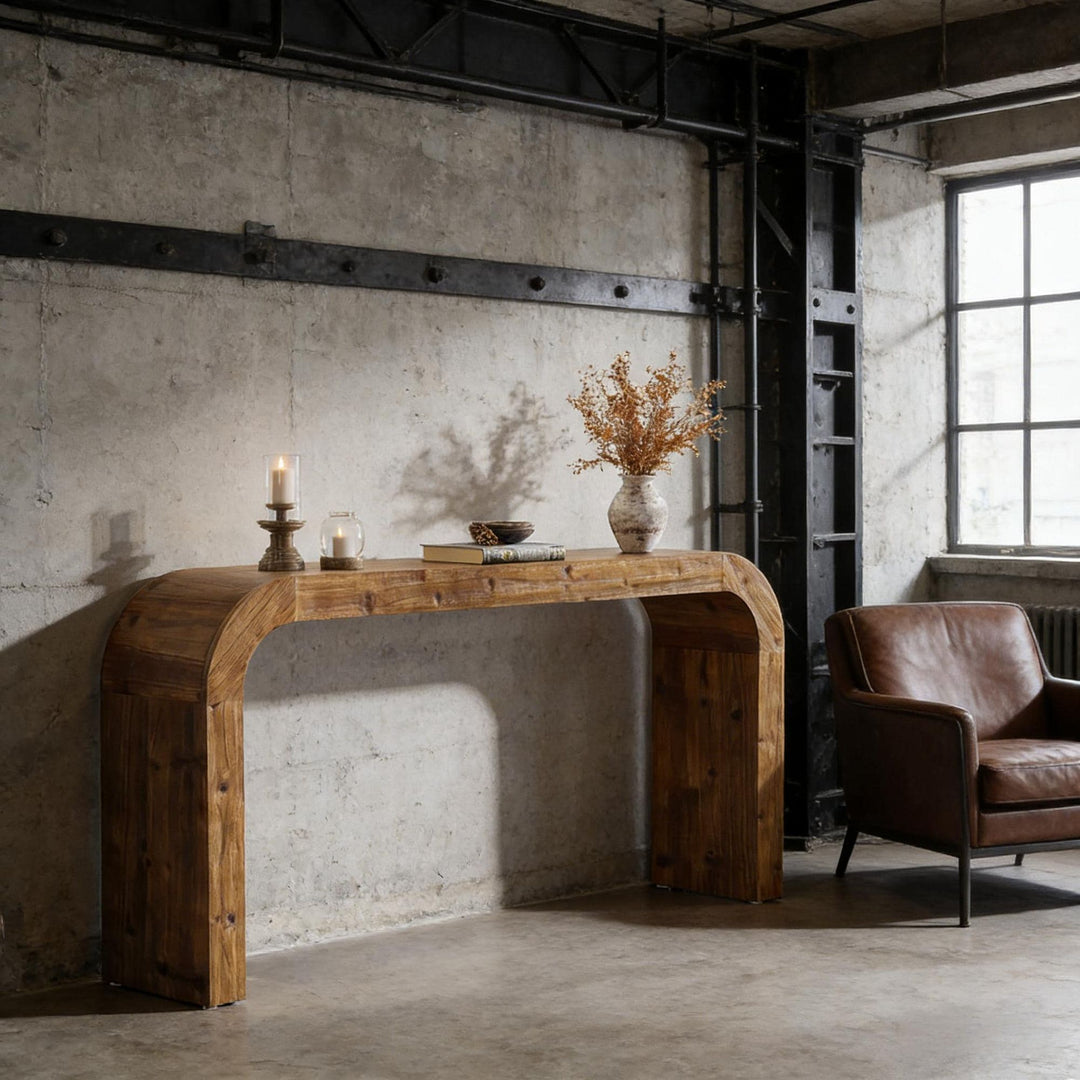 Buy farmhouse furniture Farmhouse Wood Foyer Console Table - Modern Cottage Farmhouse Furniture