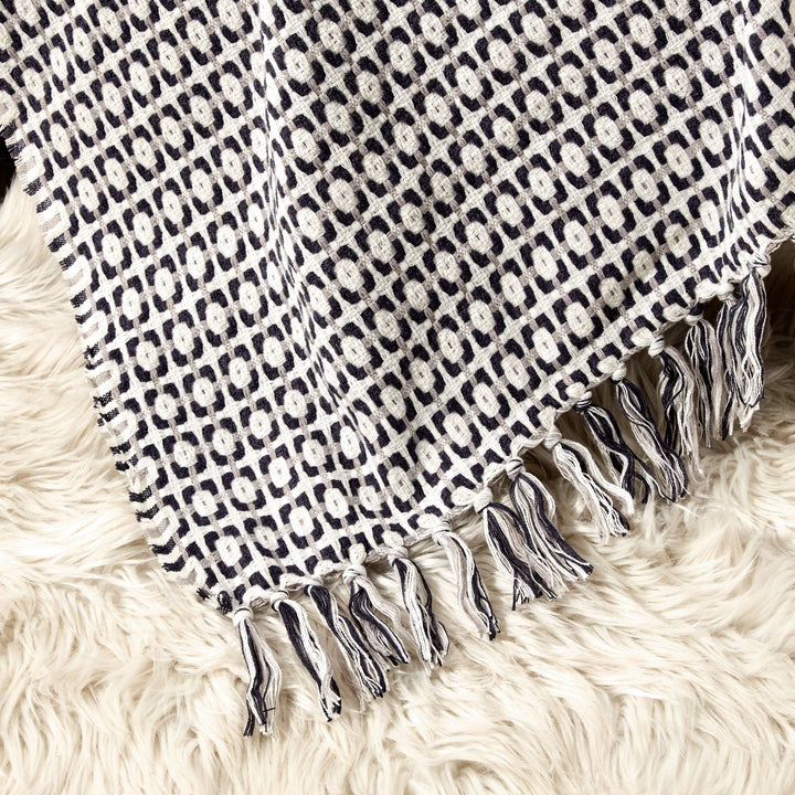 Buy farmhouse furniture Modern Farmhouse Brown Throw Blanket - Modern Cottage Farmhouse Furniture