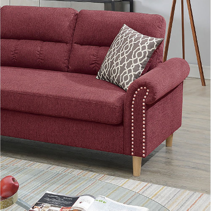 Buy farmhouse furniture Velvet Cottage Farmhouse Sofa Couch - Modern Cottage Farmhouse Furniture