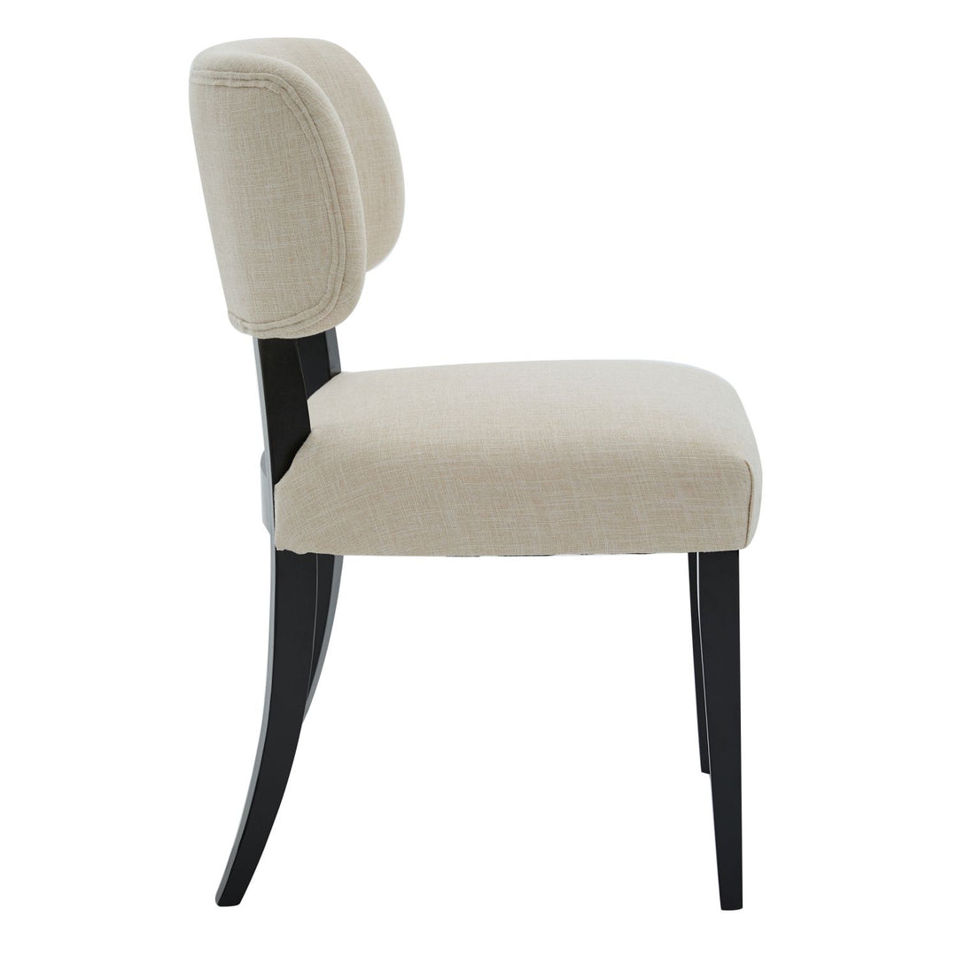 Buy farmhouse furniture Wooden Dining Chairs Set of 2, Modern Fabric Upholstered Dining Room Chair Kitchen Chairs, Farmhouse Dinner Chair for Kitchen Dining Room - Modern Cottage Farmhouse Furniture