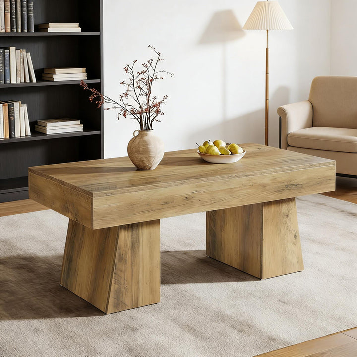 Buy farmhouse furniture Farmhouse Spacious Coffee Table - Modern Cottage Farmhouse Furniture