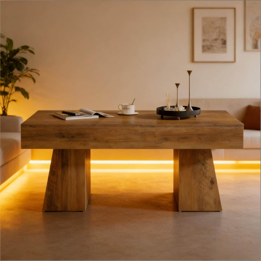 Buy farmhouse furniture Farmhouse Spacious Coffee Table - Modern Cottage Farmhouse Furniture
