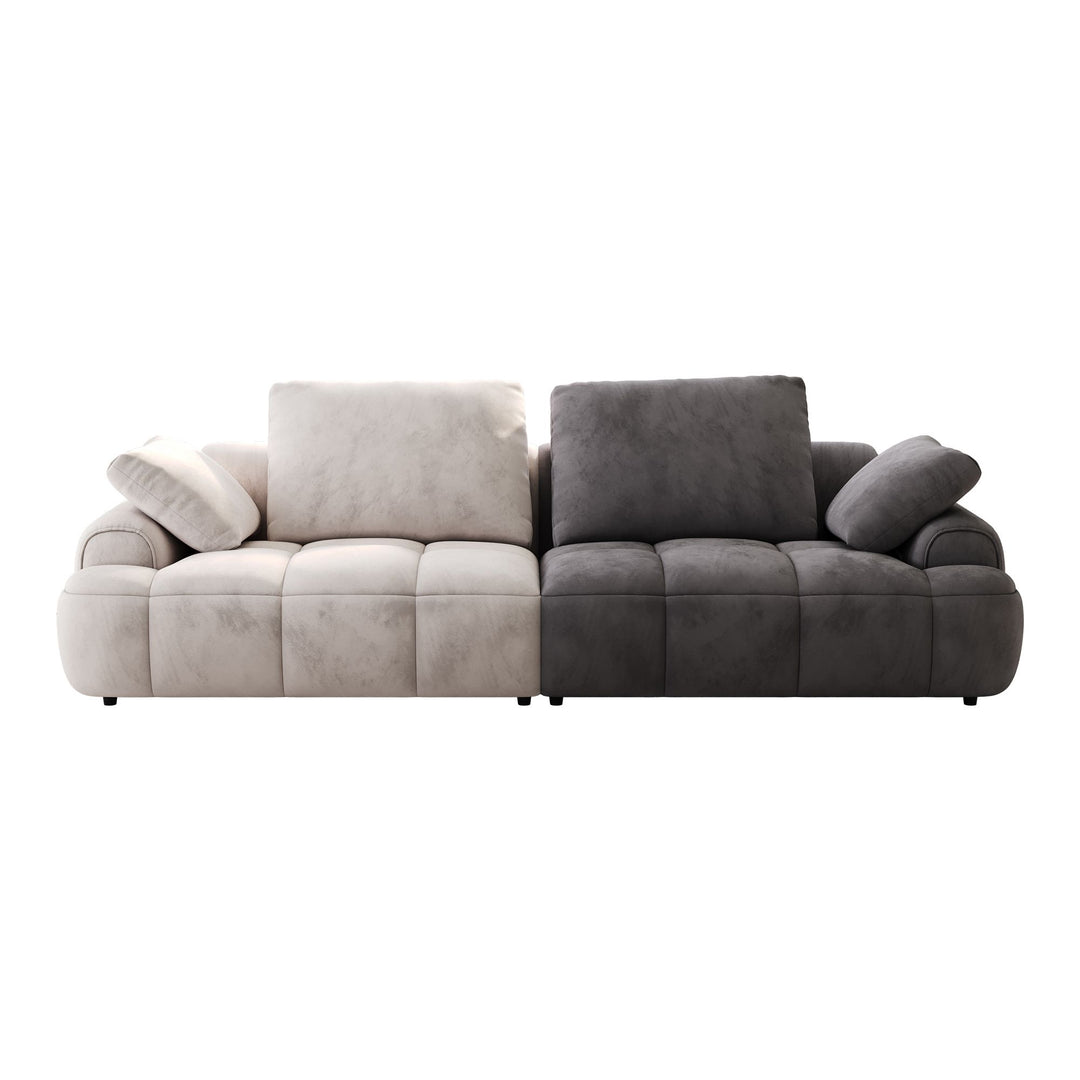 Buy farmhouse furniture Modern Farmhouse Two-Seat Sofa | Large 86.6" Living Room Couch - Modern Cottage Farmhouse Furniture