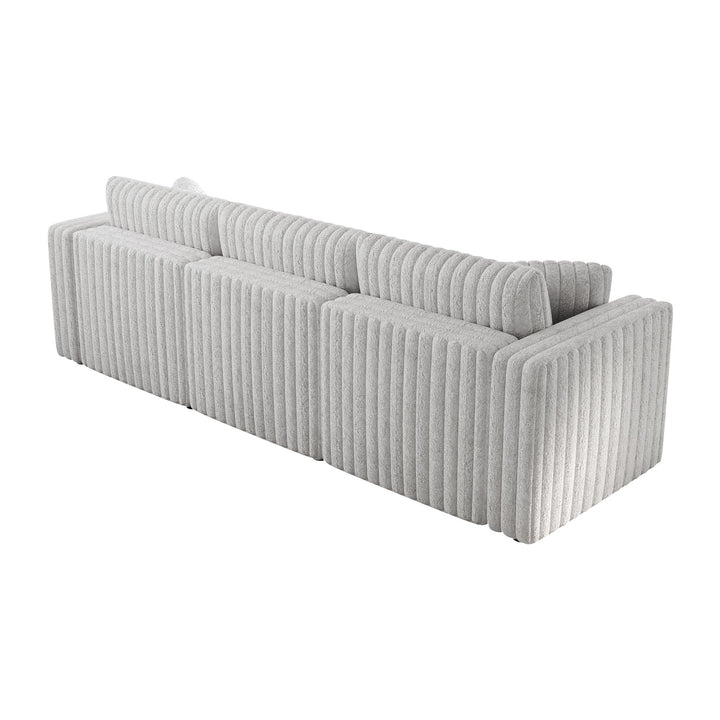 Buy farmhouse furniture The Harvest • Soft Modern Farmhouse Cottage Plush Modular 3-person Sofa - Modern Cottage Farmhouse Furniture