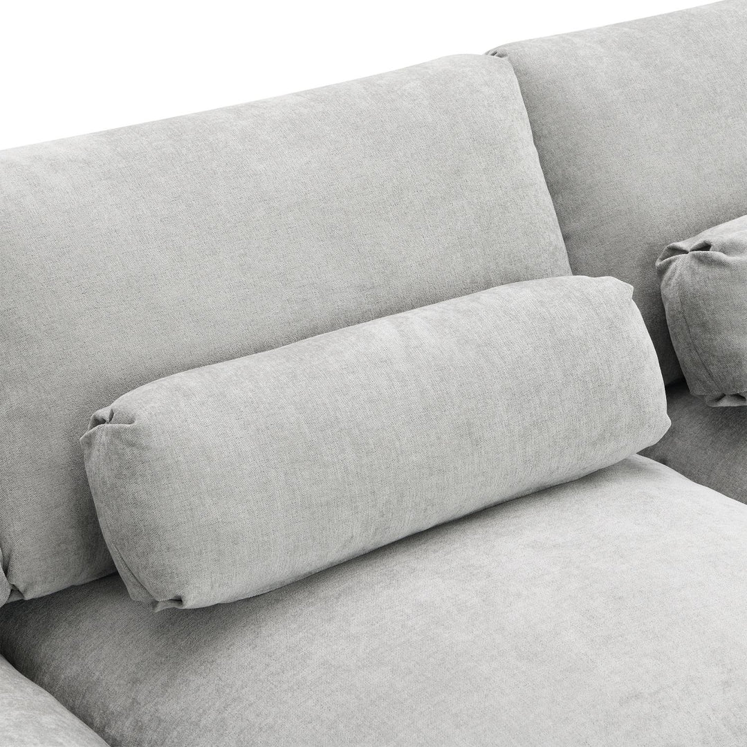 Buy farmhouse furniture Modern Farmhouse Grey Three Seater Sofa Couch - Modern Cottage Farmhouse Furniture