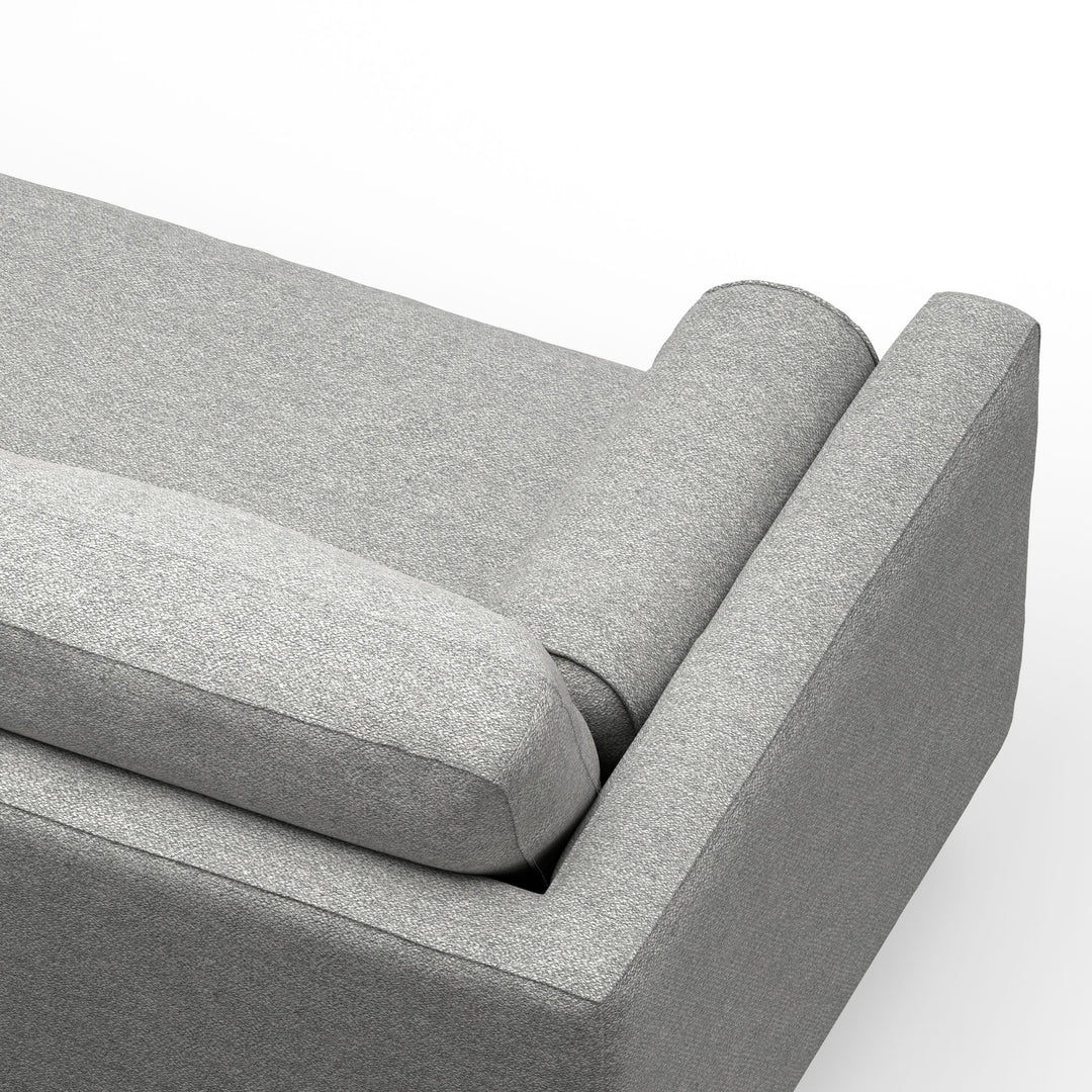Buy farmhouse furniture Ironwood Linen Sofa | Gray Classic Farmhouse Sofa Couch - Modern Cottage Farmhouse Furniture