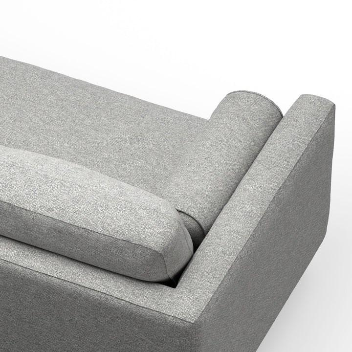 Buy farmhouse furniture Ironwood Linen Sofa | Gray Classic Farmhouse Sofa Couch - Modern Cottage Farmhouse Furniture