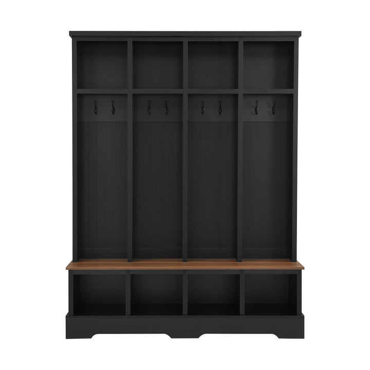 Buy farmhouse furniture Farmhouse Elegant Rustic Mudroom Entrance Entryway Bench - Modern Cottage Farmhouse Furniture