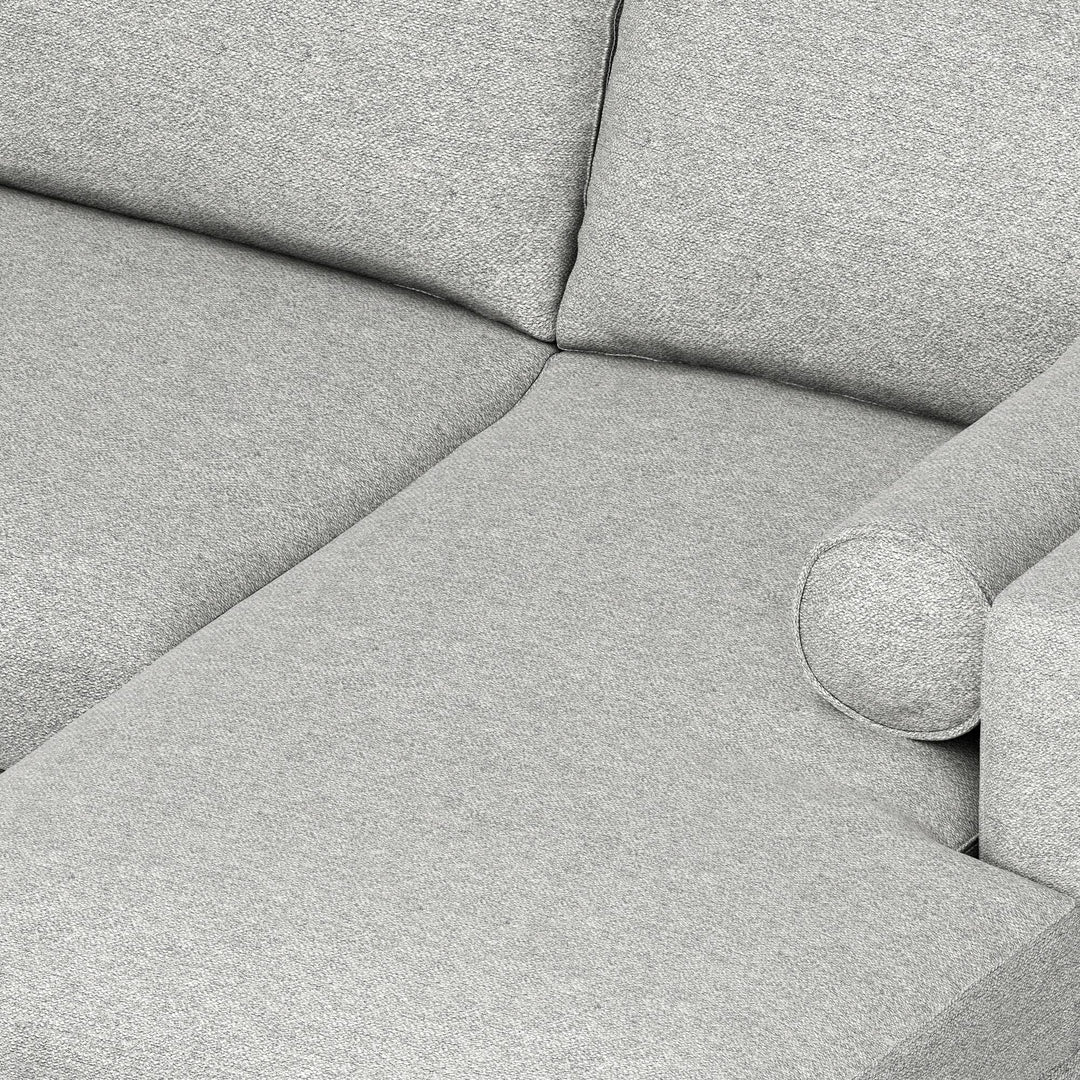 Buy farmhouse furniture Ironwood Linen Sofa | Gray Classic Farmhouse Sofa Couch - Modern Cottage Farmhouse Furniture