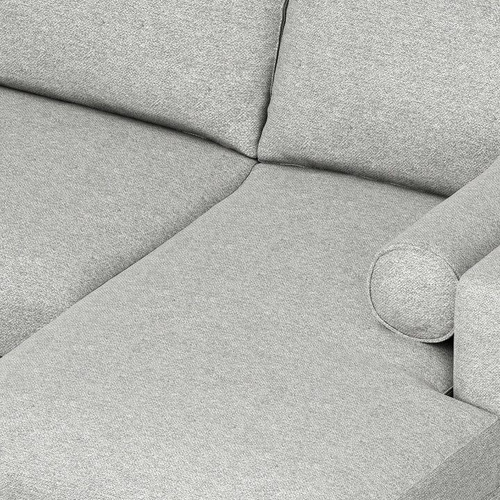 Buy farmhouse furniture Ironwood Linen Sofa | Gray Classic Farmhouse Sofa Couch - Modern Cottage Farmhouse Furniture