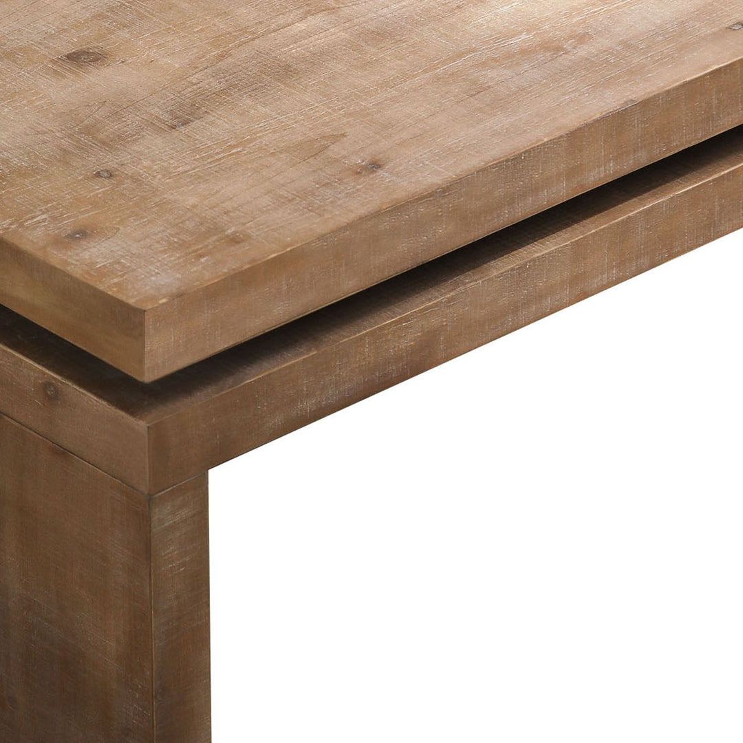 Buy farmhouse furniture Eclat | Natural Wood Modern Farmhouse Coffee Table - Modern Cottage Farmhouse Furniture