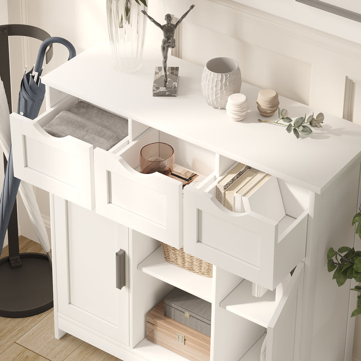Buy farmhouse furniture The Willow Creek Cabinet - White Modern Farmhouse Bathroom Cabinets - Modern Cottage Farmhouse Furniture