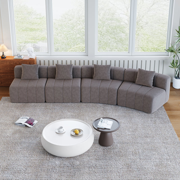Buy farmhouse furniture The Valencia Gray Vista Sofa Section Sectional - Modern Cottage Farmhouse Furniture
