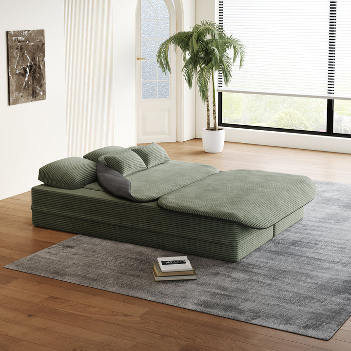 Buy farmhouse furniture Green Modern Minimalist Farmhouse Sleeper Bed - Modern Cottage Farmhouse Furniture