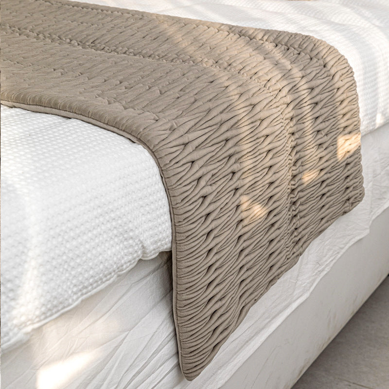 Buy farmhouse furniture Olive Grove Mediterranean Tuscan Bed Runner - Modern Cottage Farmhouse Furniture