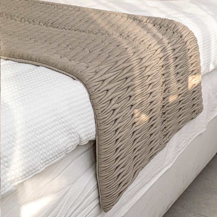 Buy farmhouse furniture Olive Grove Mediterranean Tuscan Bed Runner - Modern Cottage Farmhouse Furniture