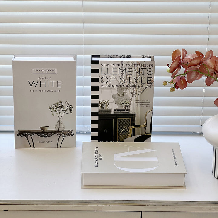 Buy farmhouse furniture Mediterranean Modern Contemporary Artificial Table Book Decoration - Modern Cottage Farmhouse Furniture