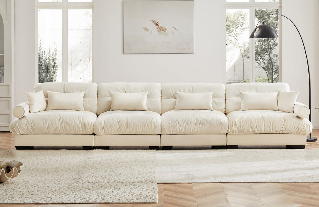 Buy farmhouse furniture Bone &amp; Beam • White Modern Cottage American Farmhouse Style Sofa Couch - Modern Cottage Farmhouse Furniture