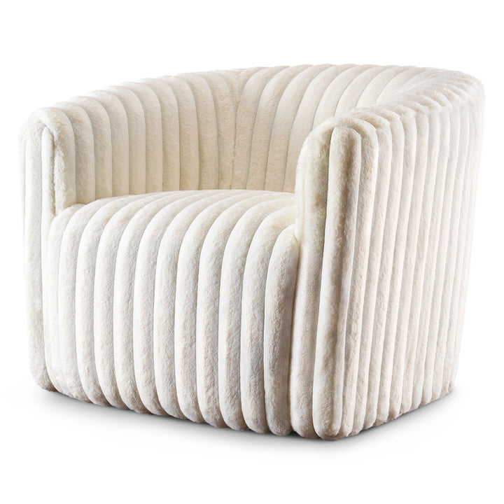 Buy farmhouse furniture Rotating Modern White Contemporary Accent Chair - Modern Cottage Farmhouse Furniture