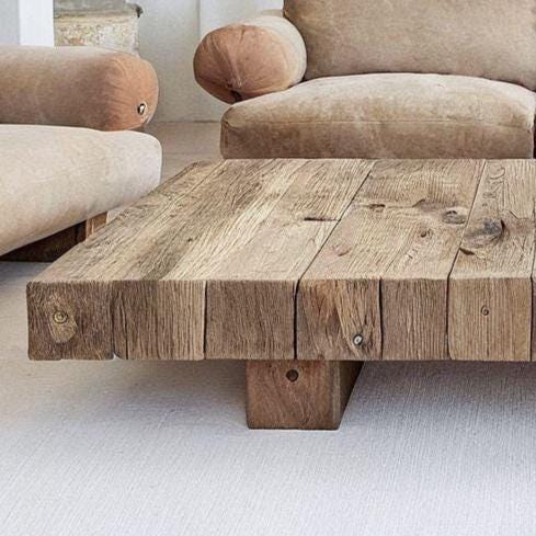 Buy farmhouse furniture Classic Mediterranean Farmhouse Italian Rustic Wooden Coffee Table – Custom Handmade - Modern Cottage Farmhouse Furniture