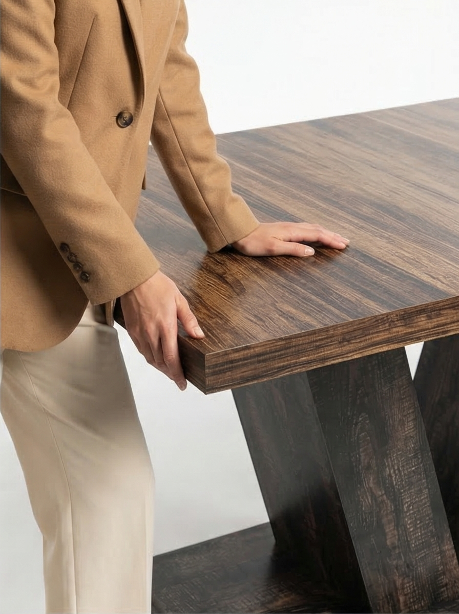 Buy farmhouse furniture Calypso | 47-Inch Modern Luxury Italian Farmhouse Dining Table - Modern Cottage Farmhouse Furniture