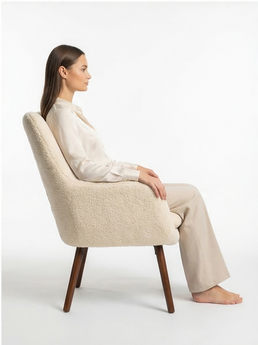 Buy farmhouse furniture Porto Romano Italian Contemporary Accent Chair - Modern Cottage Farmhouse Furniture